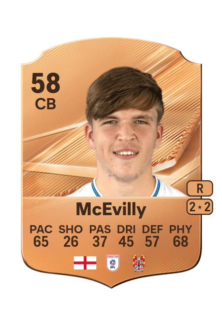 Carte de Jack McEvilly