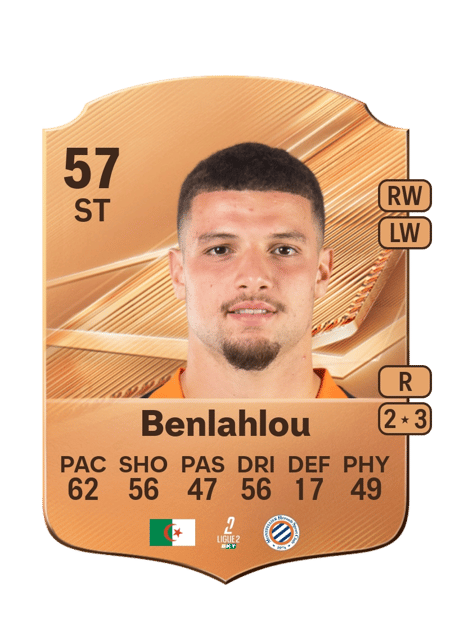 Carte de Daryll Benlahlou
