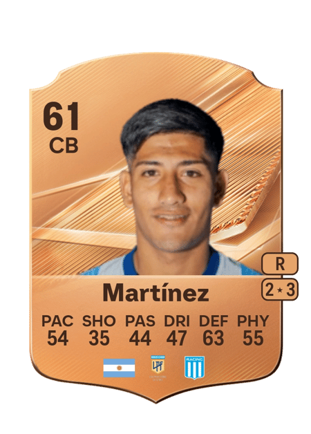 Carte de Mateo Martínez