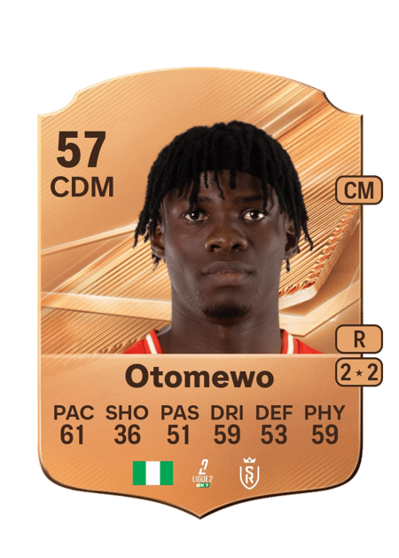 Carte de John Otomewo