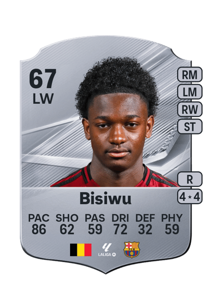 Carte de Jesse Eugen Bisiwu