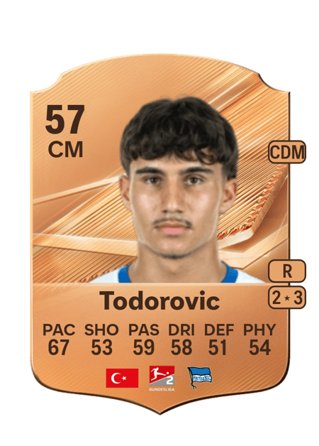 Carte de Kian Todorovic