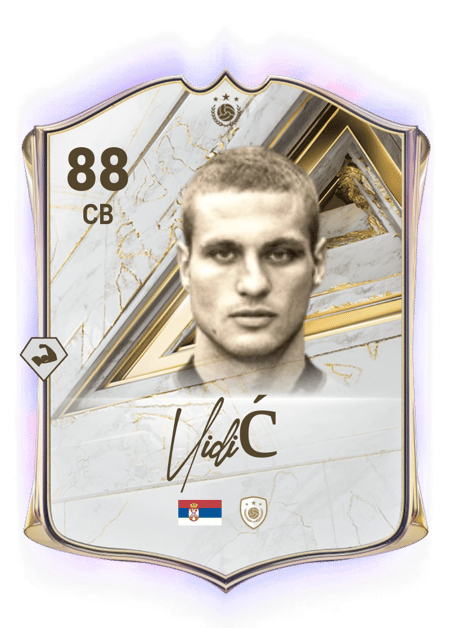 Carte de Nemanja Vidić