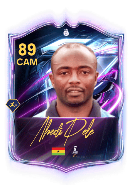 Carte de Abedi Pelé
