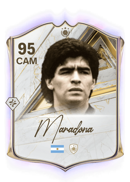 Carte de Diego Armando Maradona