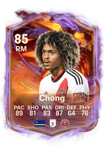 Carte de Tahith Chong