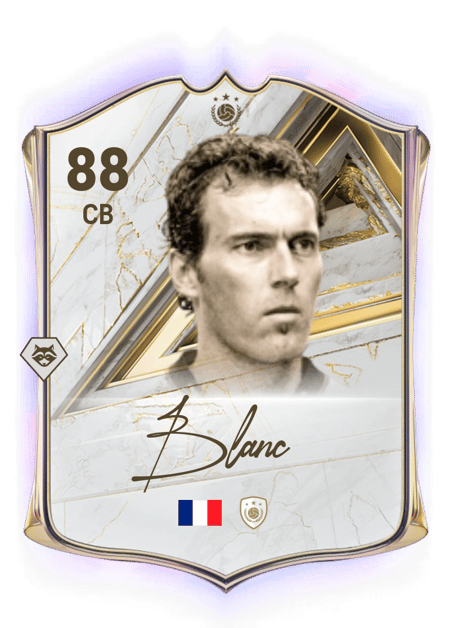 Carte de Laurent Blanc