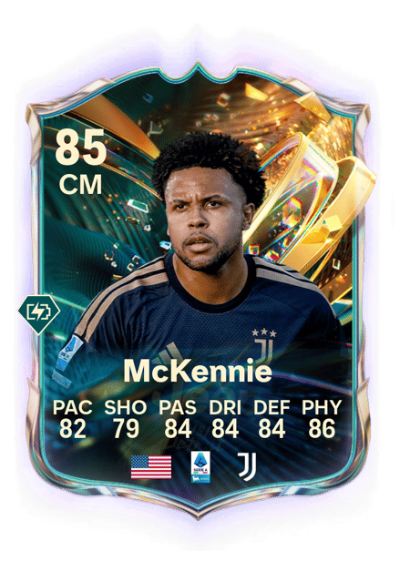 Carte de Weston McKennie