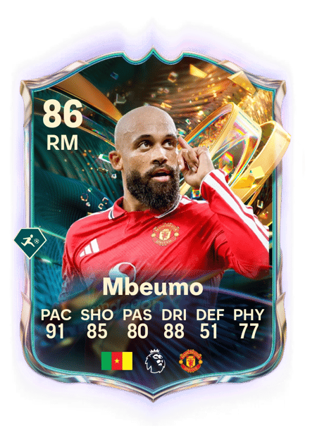 Carte de Bryan Mbeumo