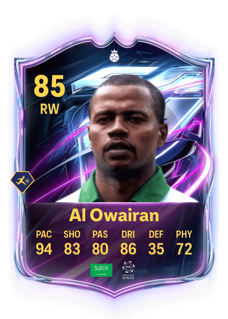 Carte de Saeed Al Owairan