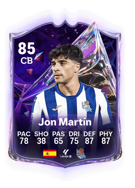 Carte de Jon Martín